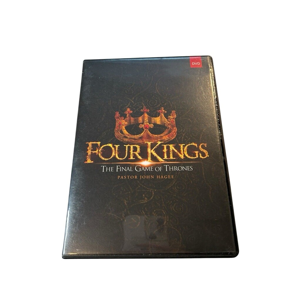 Four Kings The Final Game of Thrones by Pastor John Hagee DVD 5-Disc Set
